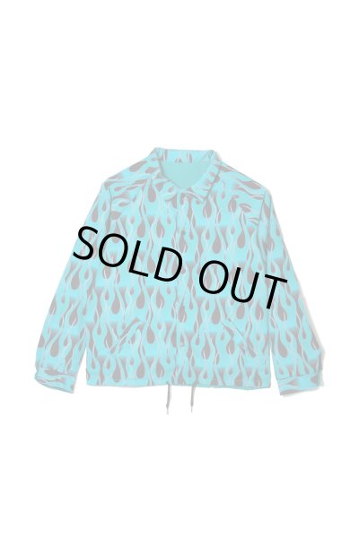 画像3: MAYO IRON CROSS EMBROIDERY REVERSIBLE COACH JKT KINMIYA BLUE (3)