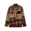 画像1: KIDSUPER Face Patchwork Flannel (1)