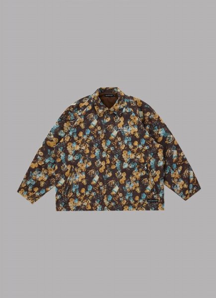 画像1: ALWAYS OUT OF STOCK　FLOWER PATTERN LIGHT BLOUSON JACKET (1)