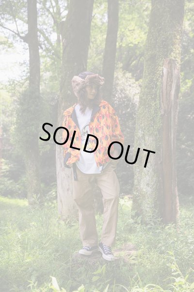 画像7: MAYO IRON CROSS EMBROIDERY REVERSIBLE COACH JKT BLACK x ORANGE (7)