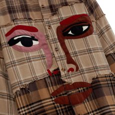 画像3: KIDSUPER Face Patchwork Flannel (3)