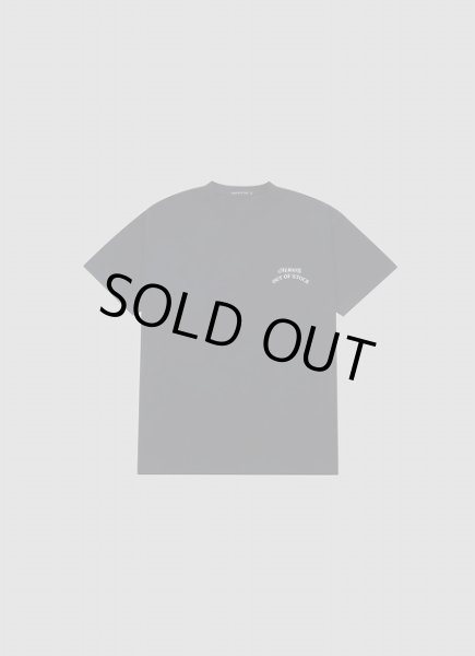 画像1: ALWAYS OUT OF STOCK　FLORAL BASIC LOGO S/S TEE-BLACK (1)