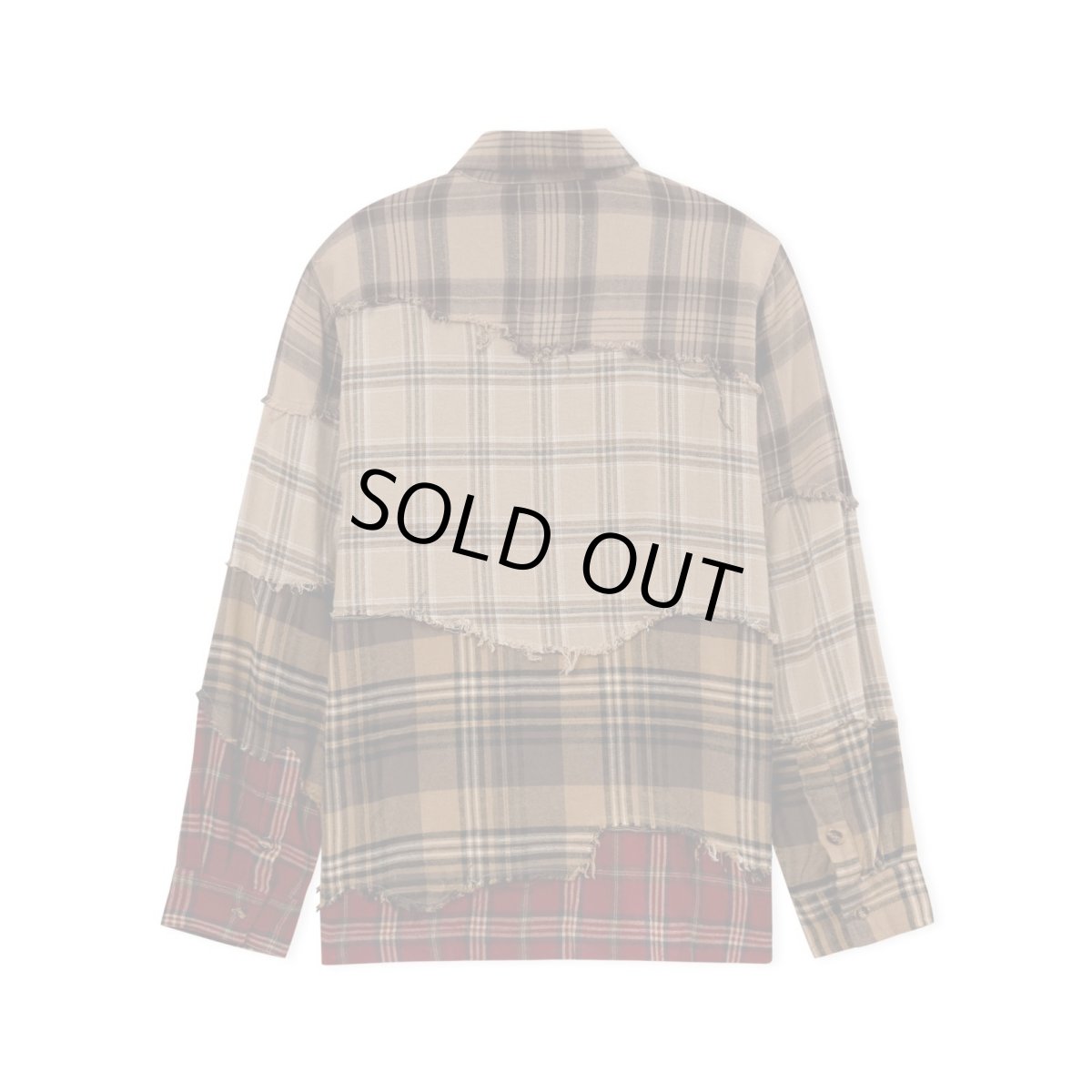 画像2: KIDSUPER Face Patchwork Flannel (2)