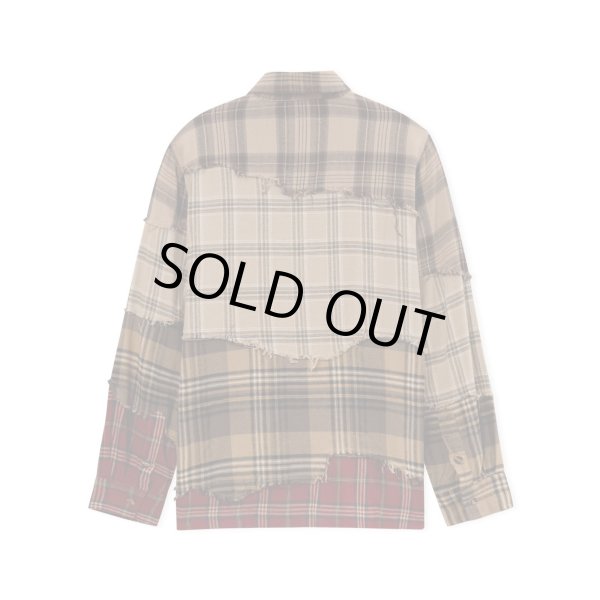 画像2: KIDSUPER Face Patchwork Flannel (2)