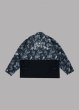 画像2: ALWAYS OUT OF STOCK　FLOWER PATTERN LIGHT BLOUSON JACKET (2)