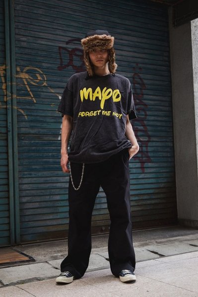 画像3: MAYO　エンジェルストリートプリント ショートスリーブTシャツ (3)