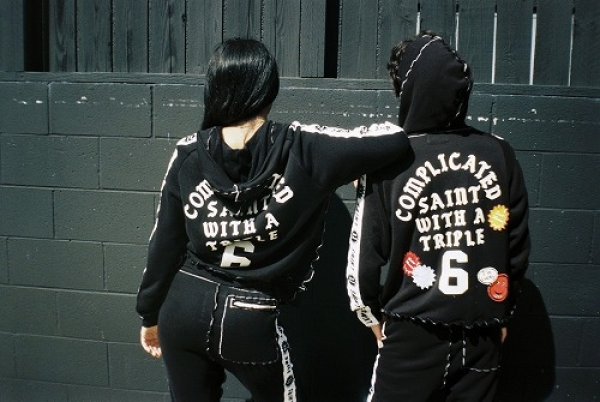 画像7: SAINT Mxxxxxx × A LOVE MOVEMENT ALM_KNIT ZIP HOODIE (7)