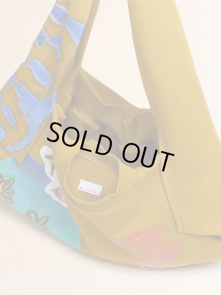 画像5: MARNI マスタード スウェットシャツバッグ (5)