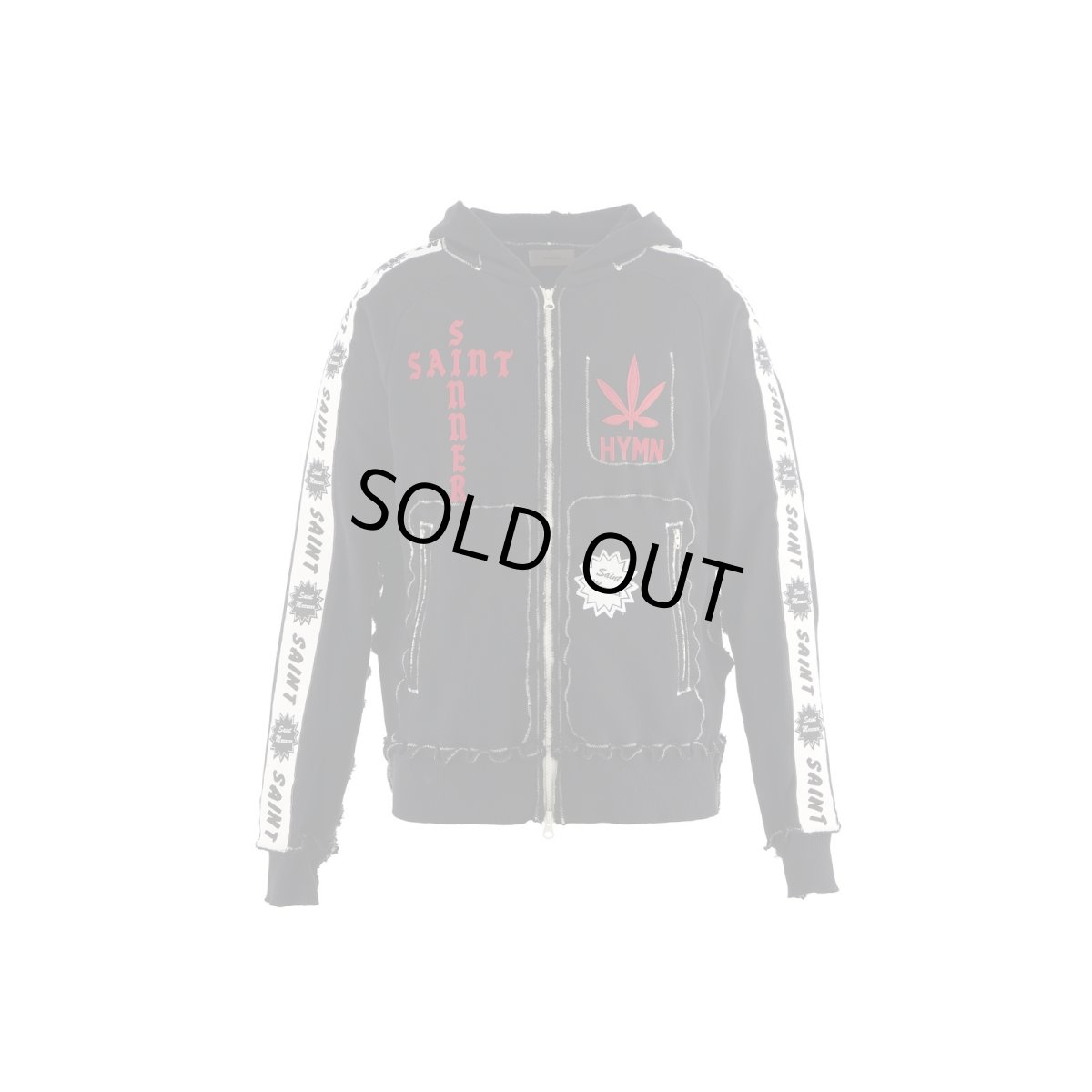 画像1: SAINT Mxxxxxx × A LOVE MOVEMENT ALM_ZIP HOODIE (1)