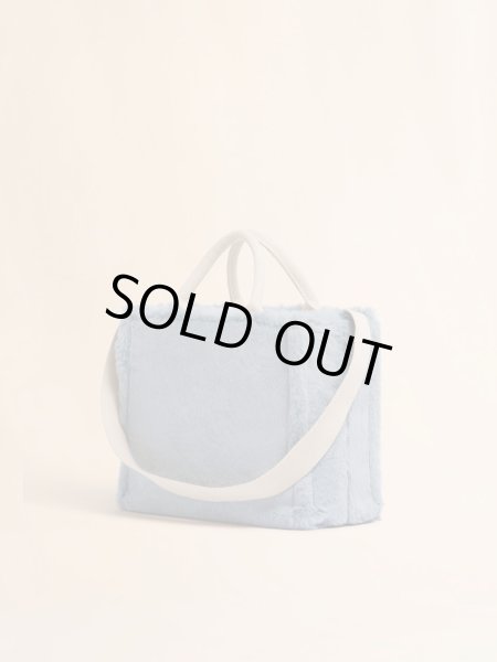 画像2: MARNI フェイクファー バスケットショッパー (2)