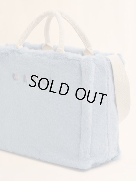 画像5: MARNI フェイクファー バスケットショッパー (5)