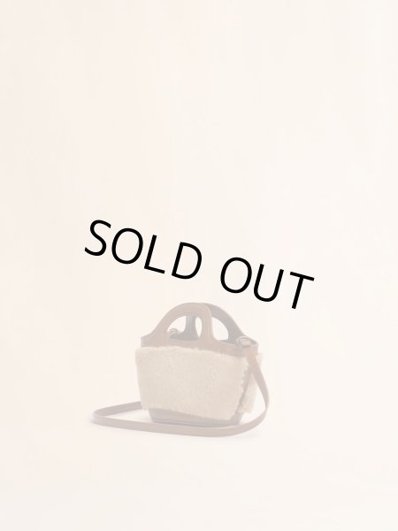 画像3: MARNI Tropicalia マイクロバッグ フェイクファートリム付き (3)