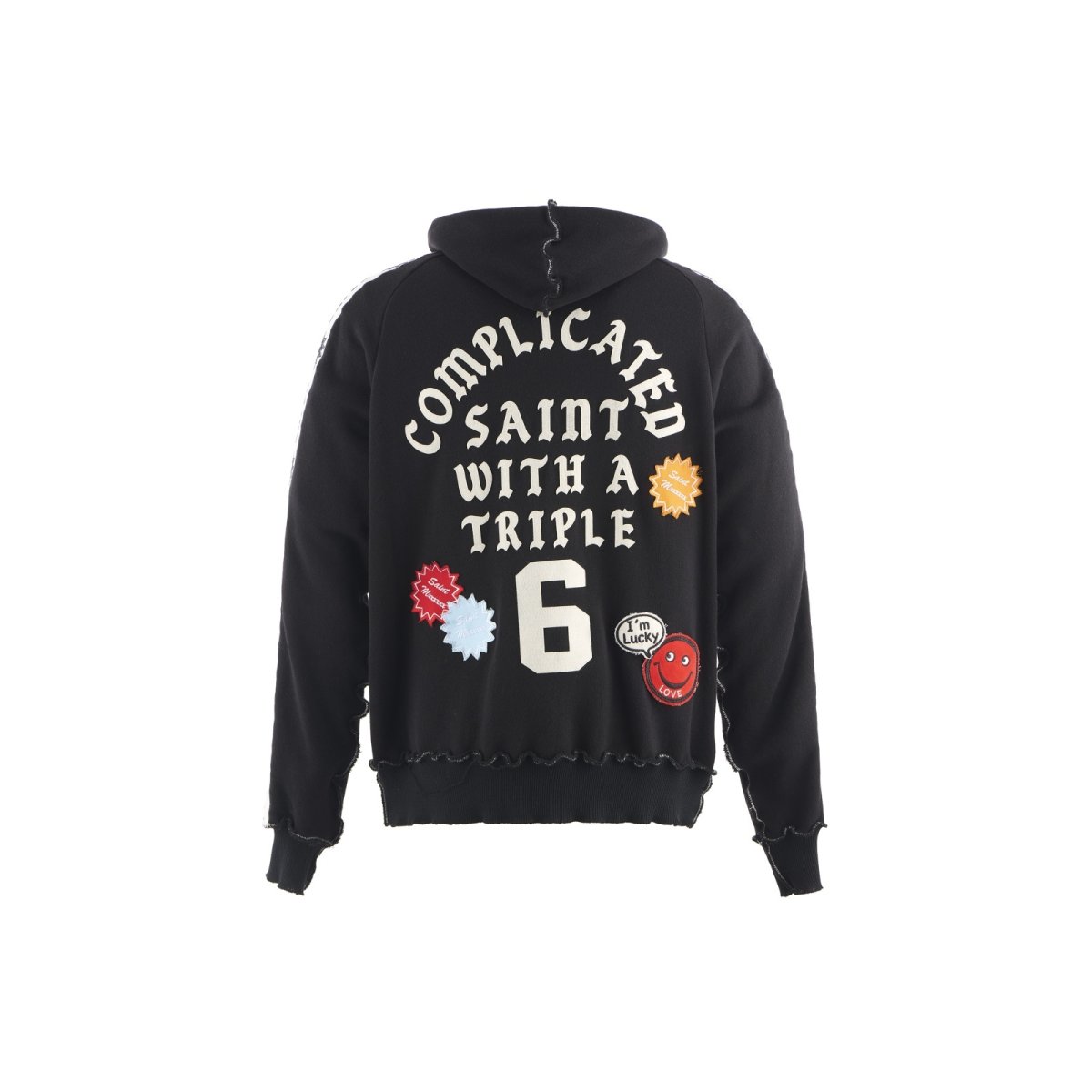 画像2: SAINT Mxxxxxx × A LOVE MOVEMENT ALM_KNIT ZIP HOODIE (2)