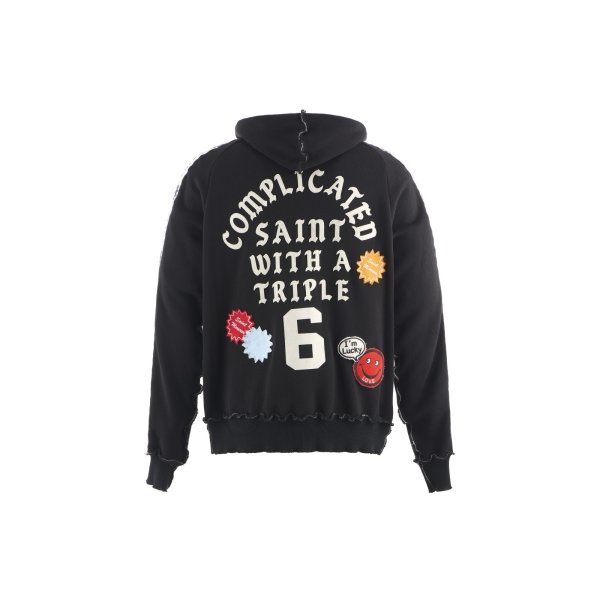 画像2: SAINT Mxxxxxx × A LOVE MOVEMENT ALM_KNIT ZIP HOODIE (2)