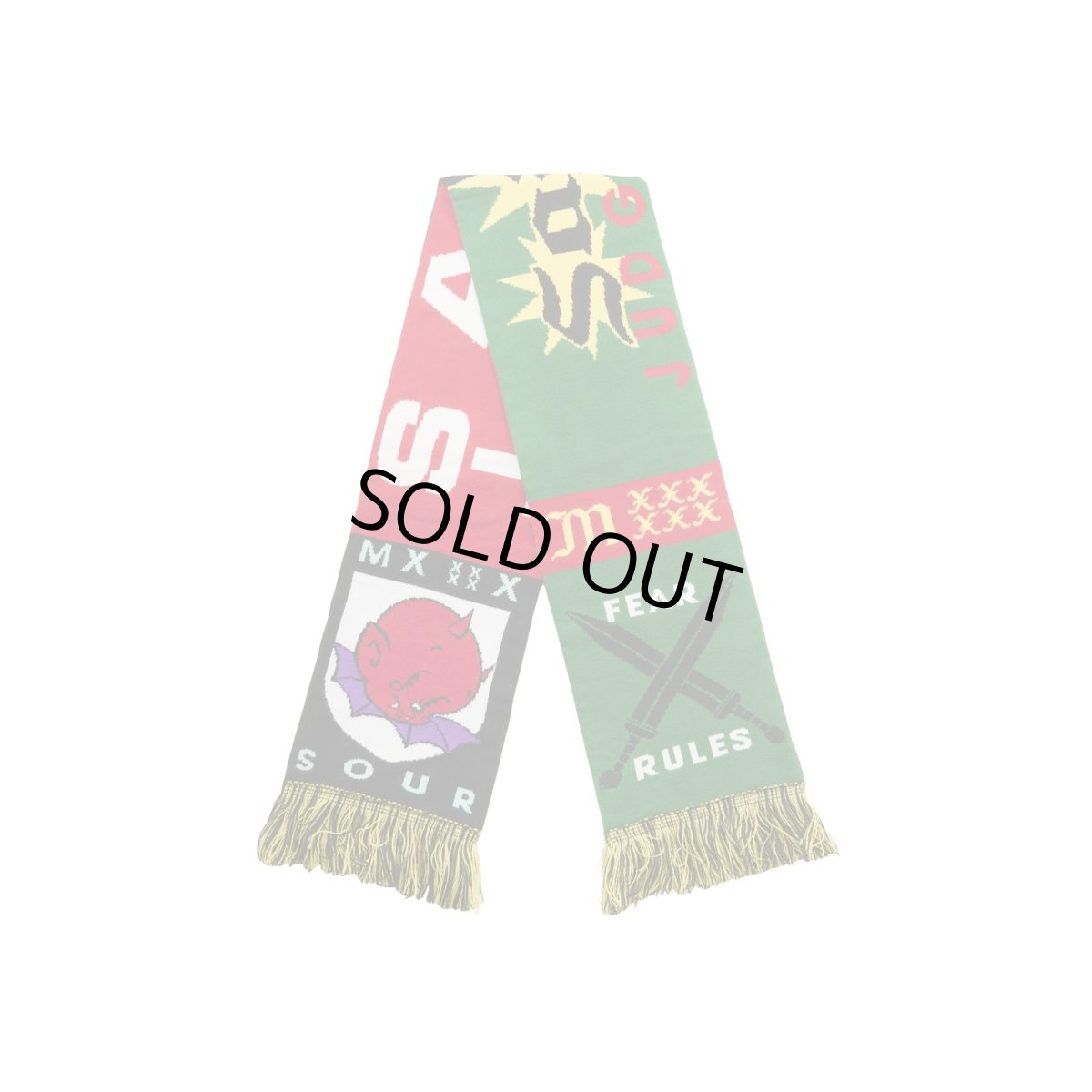 画像2: SAINT Mxxxxxx SCARF/BABY MICHAEL (2)