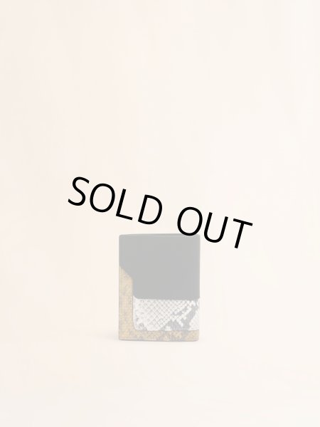 画像2: MARNI レザー製二つ折りウォレット (2)