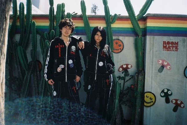 画像3: SAINT Mxxxxxx × A LOVE MOVEMENT ALM_KNIT ZIP HOODIE (3)