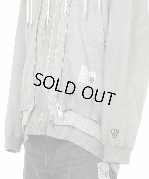 画像8: Maison MIHARA YASUHIRO　Triple Layered Zip-up Hoodie (8)