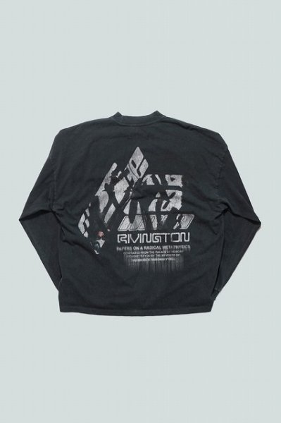 画像2: RRR123 RIVINGTON roi Rebis Metamoth 2 LS Vintage Tee (2)
