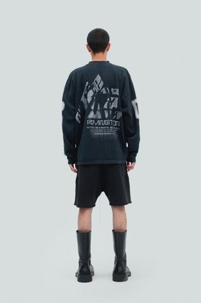 画像4: RRR123 RIVINGTON roi Rebis Metamoth 2 LS Vintage Tee (4)