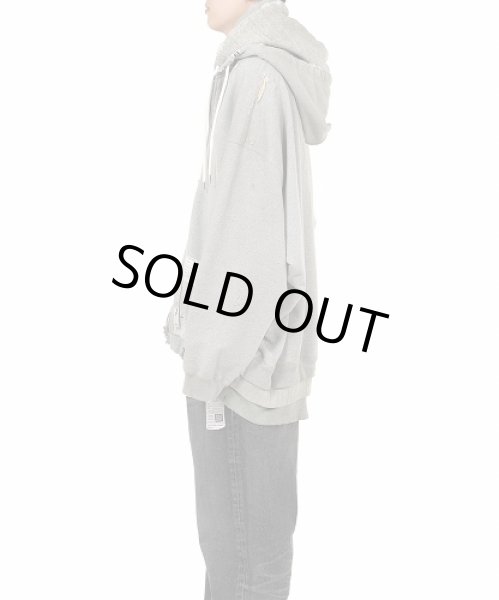 画像4: Maison MIHARA YASUHIRO　Triple Layered Zip-up Hoodie (4)