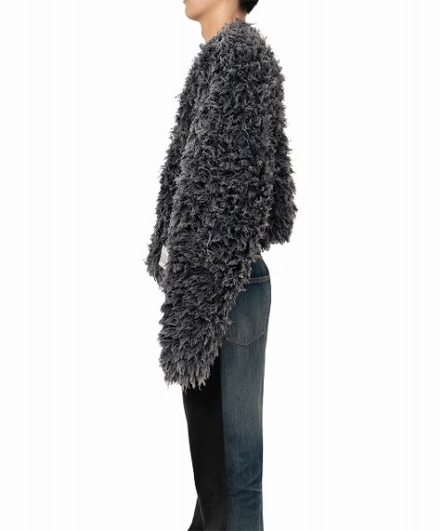 画像4: Maison MIHARA YASUHIRO　Bleached Shaggy Knit Sweater Bl;ack (4)