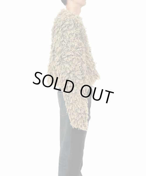 画像5: Maison MIHARA YASUHIRO　Bleached Shaggy Knit Sweater Khaki (5)