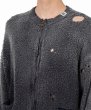 画像6: Maison MIHARA YASUHIRO　Sun Faded Like Knit Cardigan Black (6)