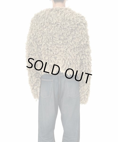 画像6: Maison MIHARA YASUHIRO　Bleached Shaggy Knit Sweater Khaki (6)
