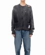 画像3: Maison MIHARA YASUHIRO　Sun Faded Like Knit Cardigan Black (3)