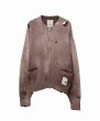 画像1: Maison MIHARA YASUHIRO　Sun Faded Like Knit Cardigan Brown (1)