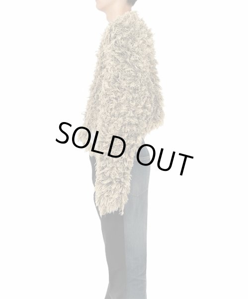 画像4: Maison MIHARA YASUHIRO　Bleached Shaggy Knit Sweater Khaki (4)