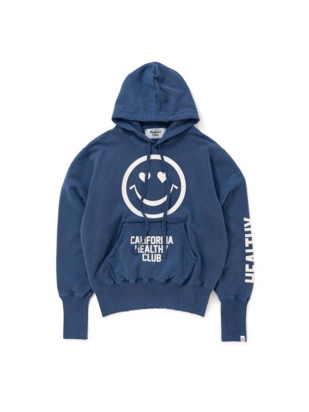 画像1: 【Perfect ribs×A LOVE MOVEMENT】CALIFORNIA HEALTHY CLUB Basic Hoodie (1)
