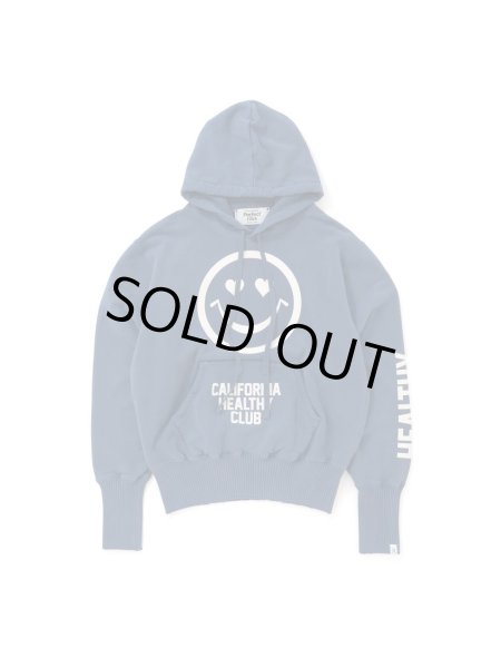 画像1: 【Perfect ribs×A LOVE MOVEMENT】CALIFORNIA HEALTHY CLUB Basic Hoodie (1)