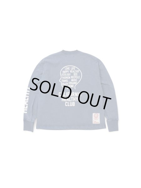 画像2: 【Perfect ribs×A LOVE MOVEMENT】CALIFORNIA HEALTHY CLUB Long Sleeve T Shirts (2)