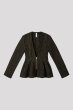 画像1: CFCL HYPHA GLITTER COLLARLESS ZIP JACKET (1)