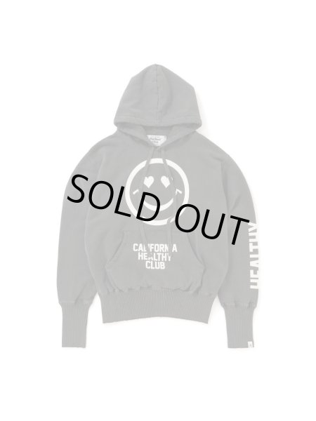 画像1: 【Perfect ribs×A LOVE MOVEMENT】CALIFORNIA HEALTHY CLUB Basic Hoodie (1)