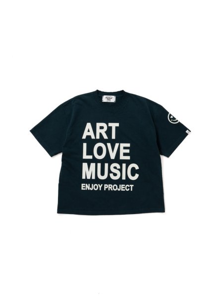 画像1: 【Perfect ribs×A LOVE MOVEMENT】ART LOVE MUSIC Short Sleeve T Shirts (1)