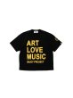 画像1: 【Perfect ribs×A LOVE MOVEMENT】ART LOVE MUSIC Short Sleeve T Shirts (1)