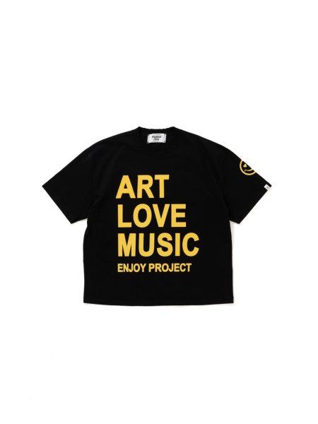 画像1: 【Perfect ribs×A LOVE MOVEMENT】ART LOVE MUSIC Short Sleeve T Shirts (1)
