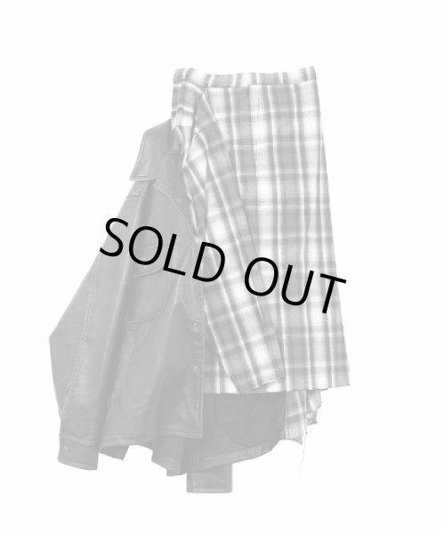 画像2: Maison MIHARA YASUHIRO　Transform Coated Jacket Skirt (2)