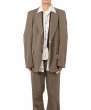 画像3: Maison MIHARA YASUHIRO　Mix Layered Wool Gabardine Jacket (3)