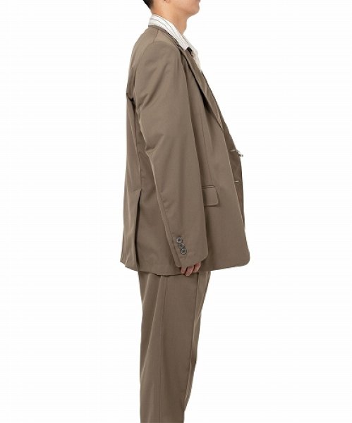 画像6: Maison MIHARA YASUHIRO　Mix Layered Wool Gabardine Jacket (6)