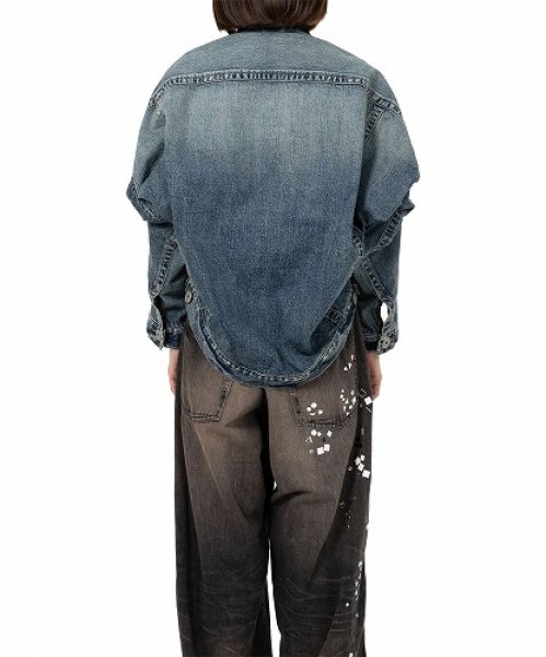 画像5: Maison MIHARA YASUHIRO　Asymmetric Denim Jacket (5)