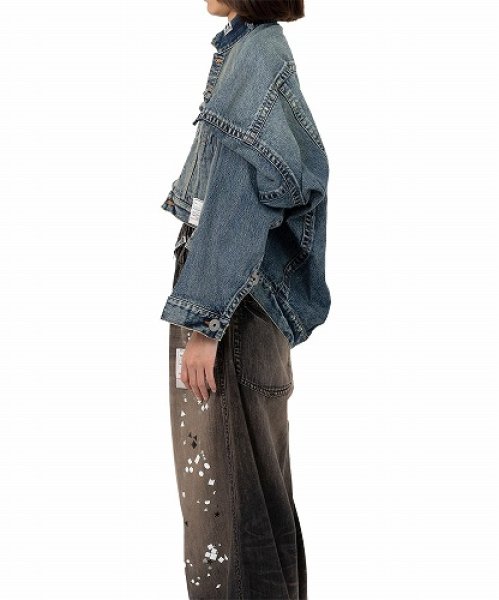 画像4: Maison MIHARA YASUHIRO　Asymmetric Denim Jacket (4)
