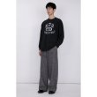 画像6: th products TARO HORIUCHI  Damaged College Sweatshirt / black (6)