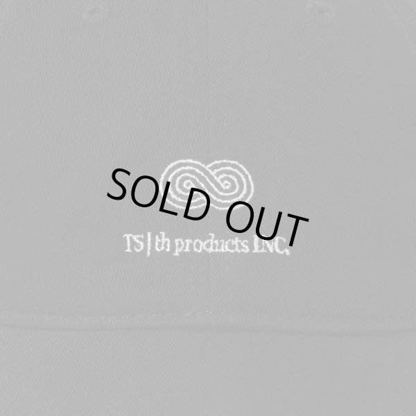 画像5: th products TARO HORIUCHI Embroidery Cap / black × white (5)