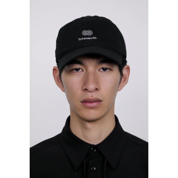 画像6: th products TARO HORIUCHI Embroidery Cap / black × white (6)