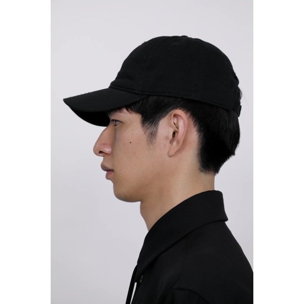 画像8: th products TARO HORIUCHI Embroidery Cap / black × white (8)