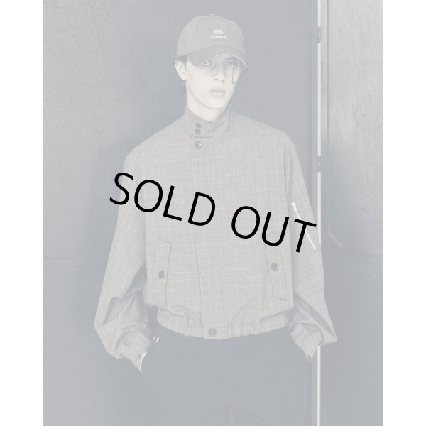 画像7: th products TARO HORIUCHI Embroidery Cap / gray × white (7)